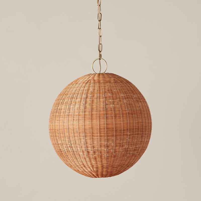 Ravisaya rotan hanglamp rond