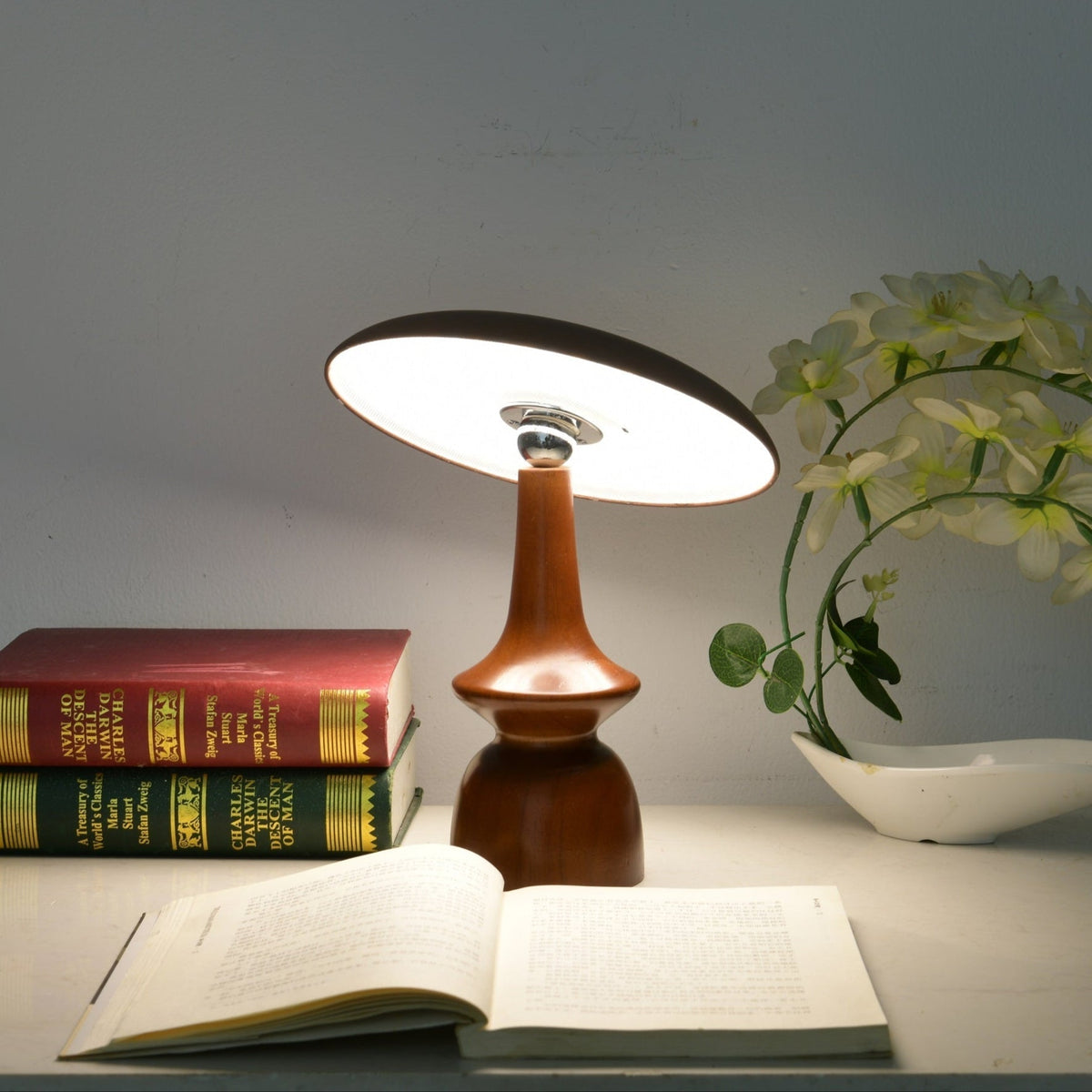 Orbis Vintage Houten tafellamp