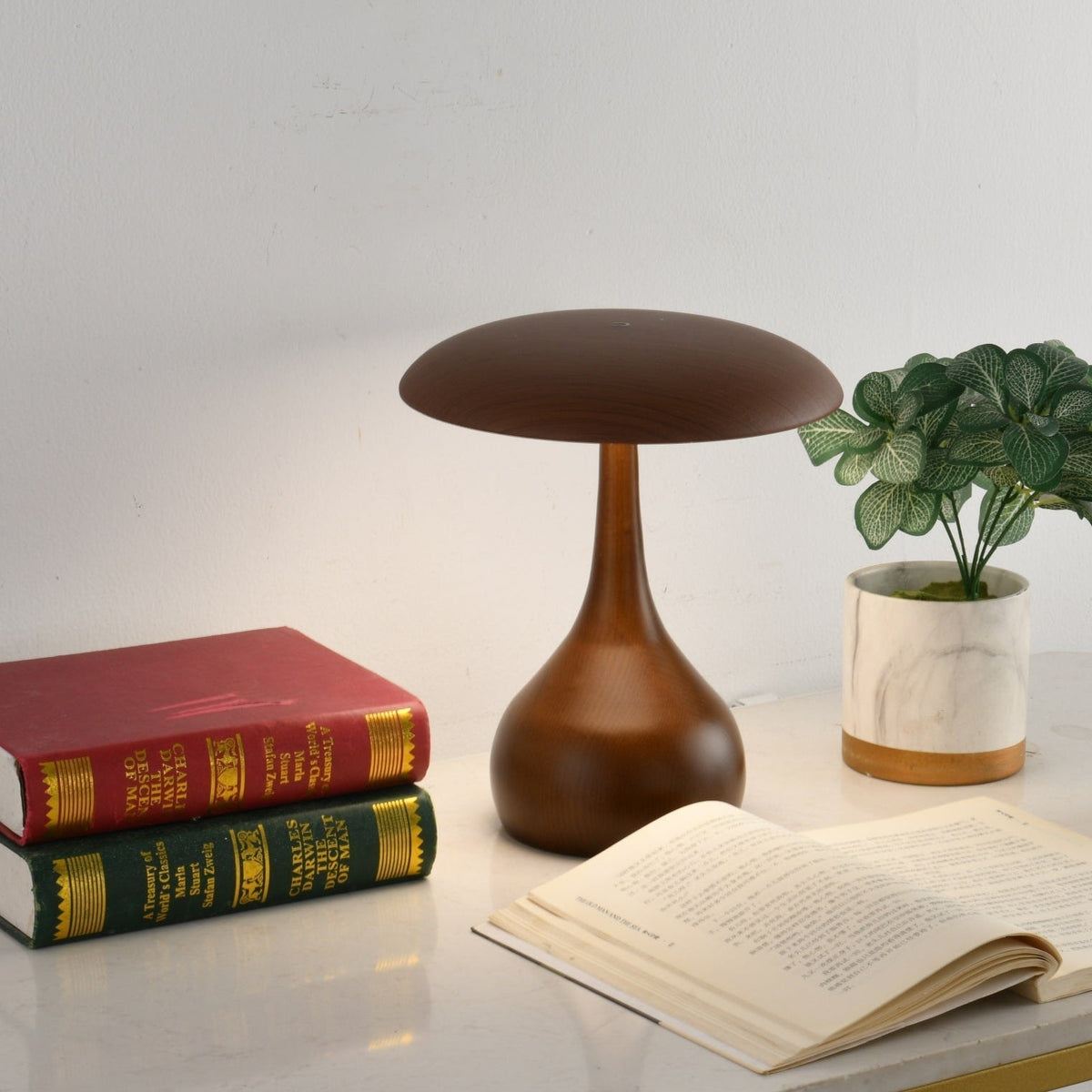 Orbis Vintage Houten tafellamp