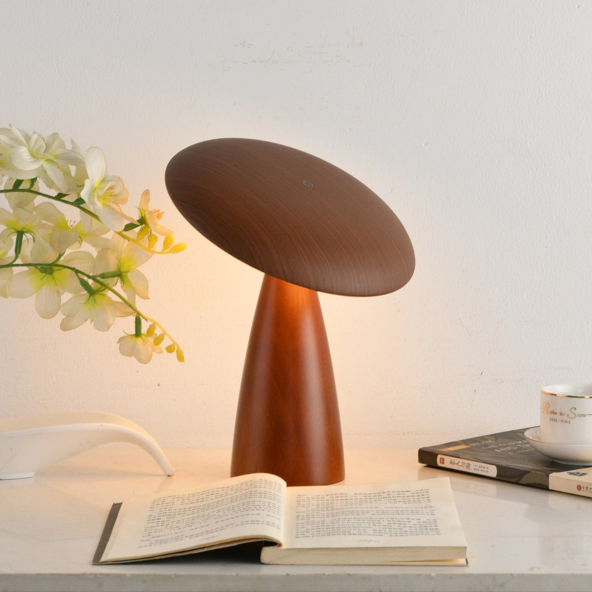 Orbis Vintage Houten tafellamp