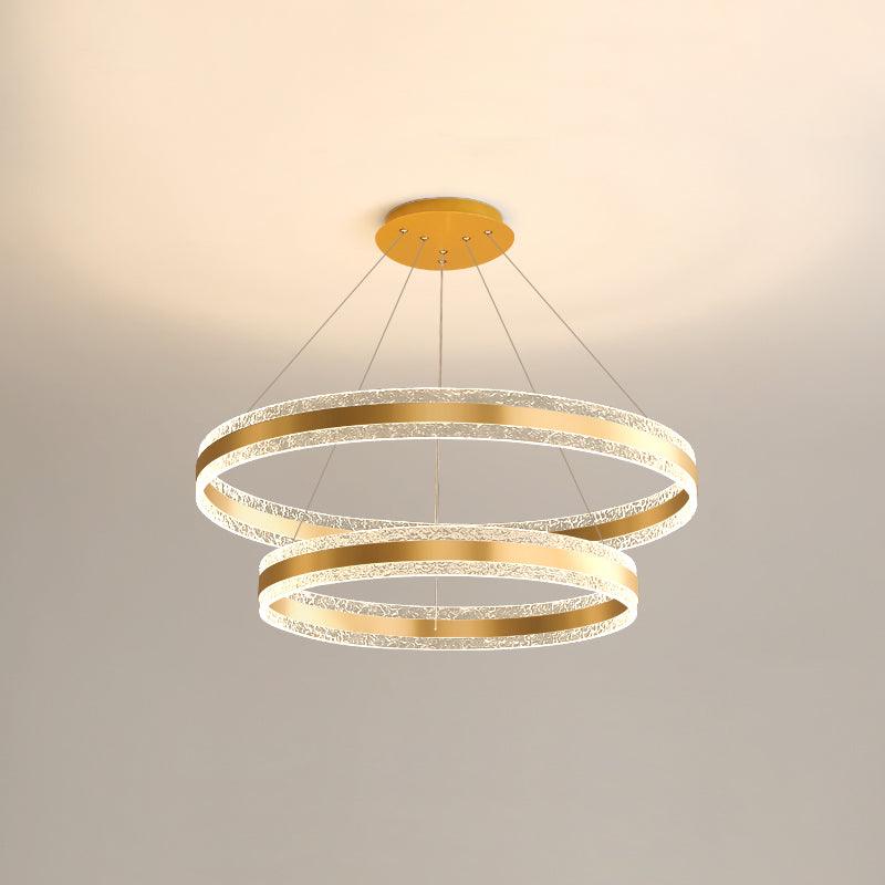 Aroxen Hanglamp modern LED Cirkelringen