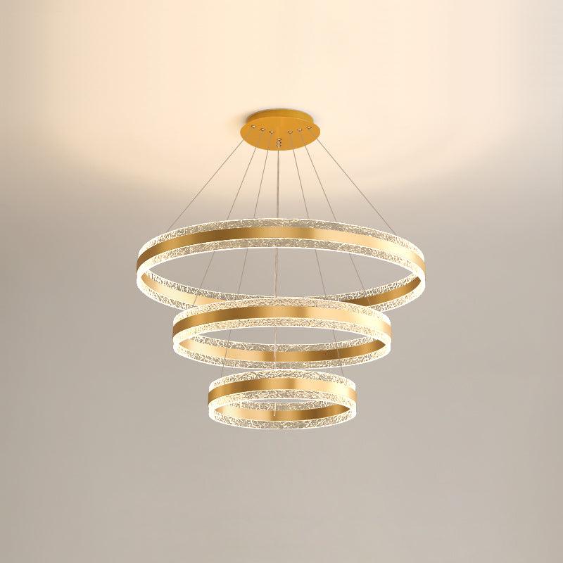 Aroxen Hanglamp modern LED Cirkelringen