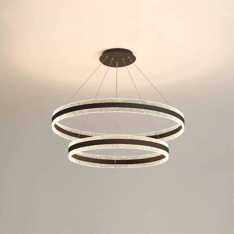 Aroxen Hanglamp modern LED Cirkelringen