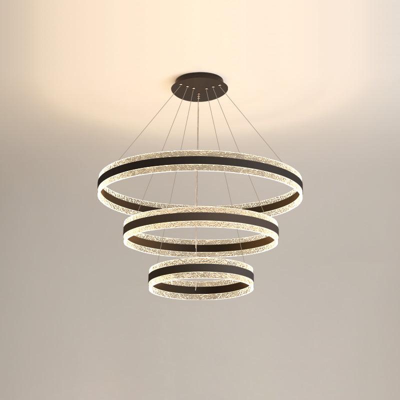 Aroxen Hanglamp modern LED Cirkelringen