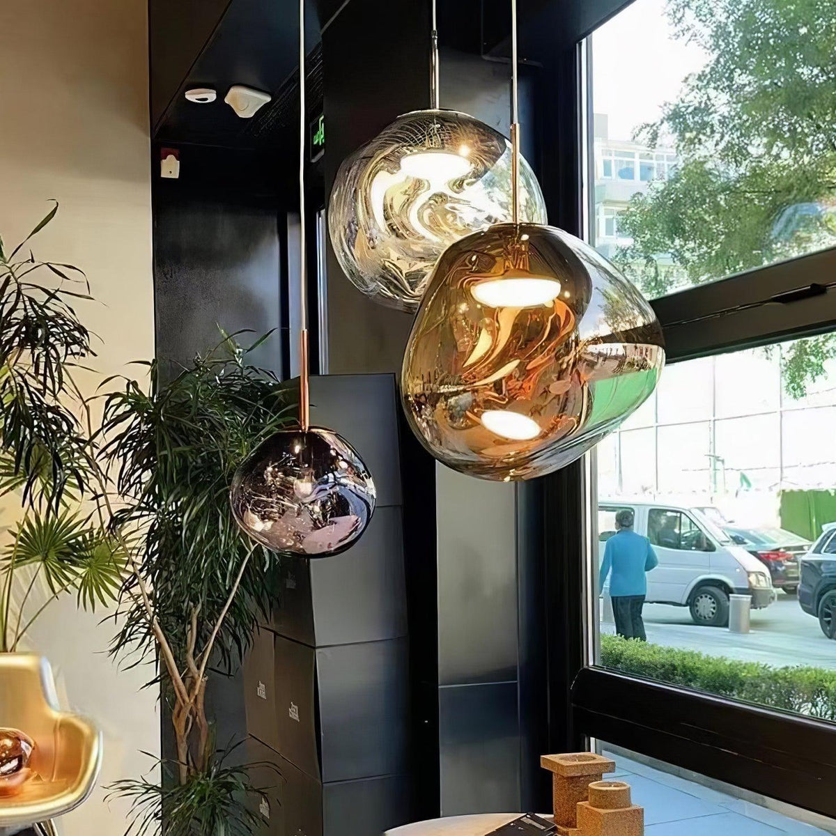 Niriena hanglamp modern lava acrylaat