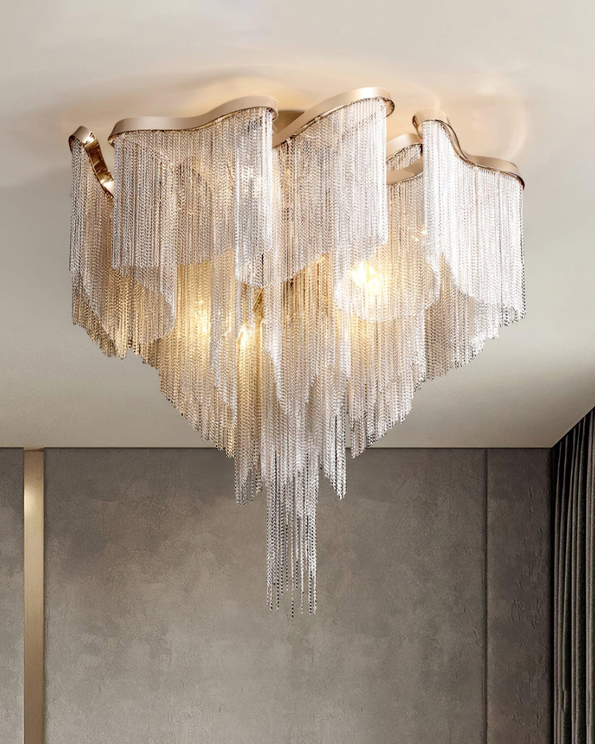 Mevrin Moderne plafondlamp met Tassel Art