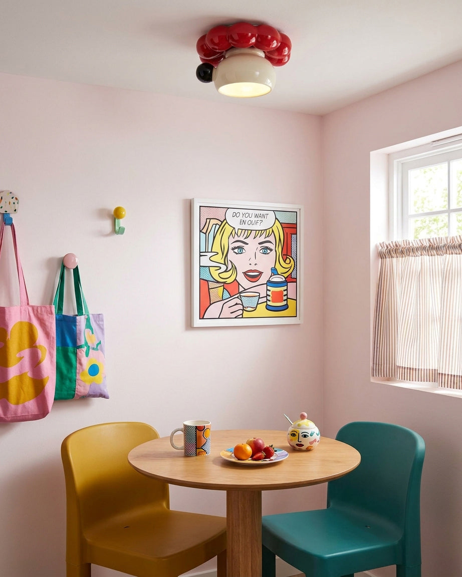 Gumball vlakke plafondlamp