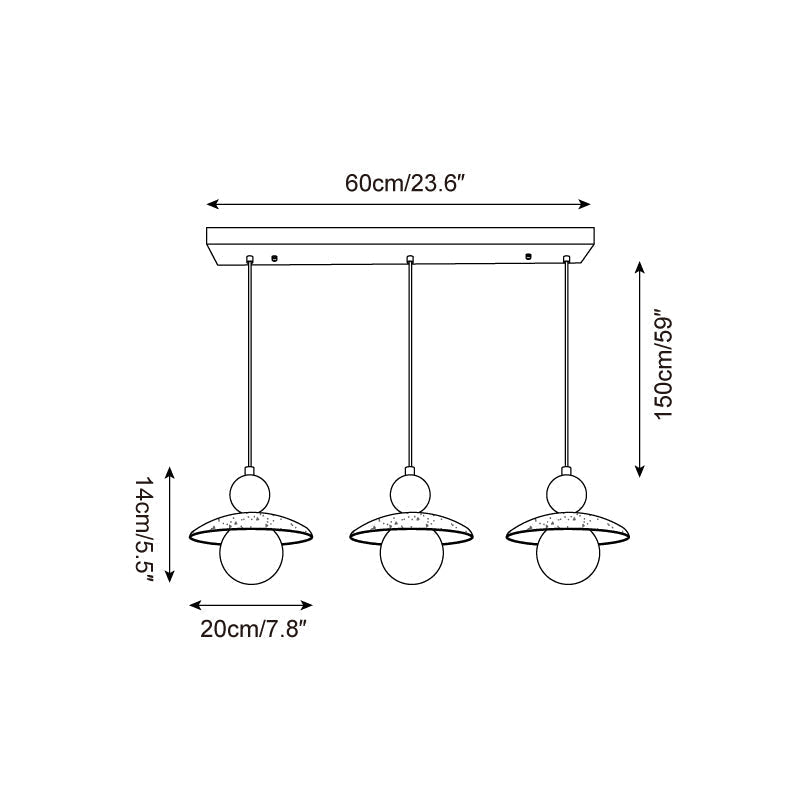 Lumivena hanglamp