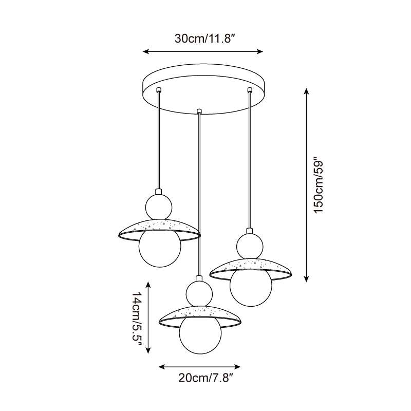 Lumivena hanglamp