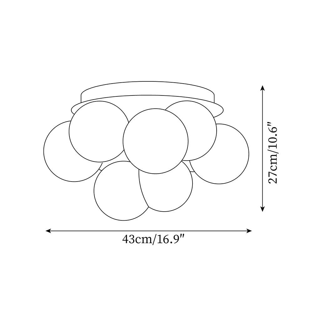 Rivisia plafondlamp