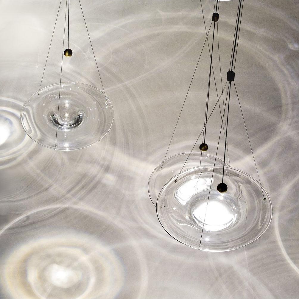 Aurivine hanglamp van messing met minimalistisch ontwerp