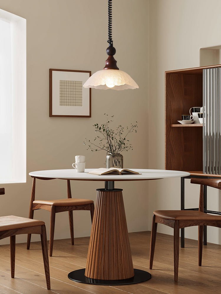 Nydoreth elegantie Vintage Art Houten hanglamp
