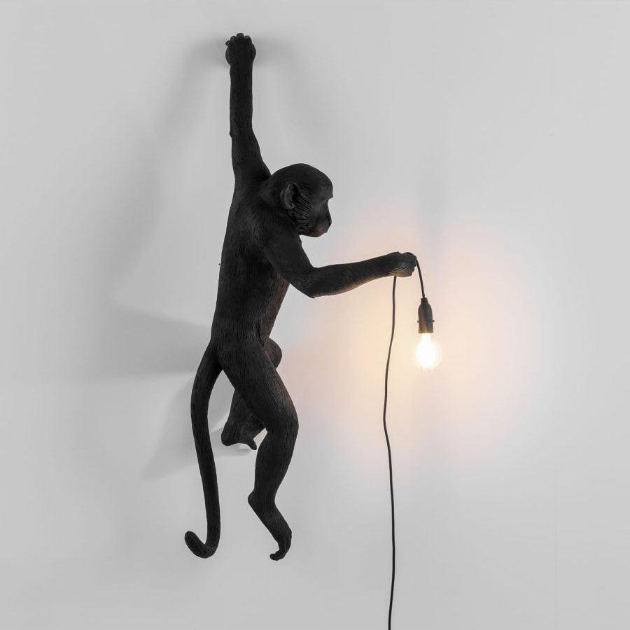 Bnx Art uniek Monkey hars wandlamp