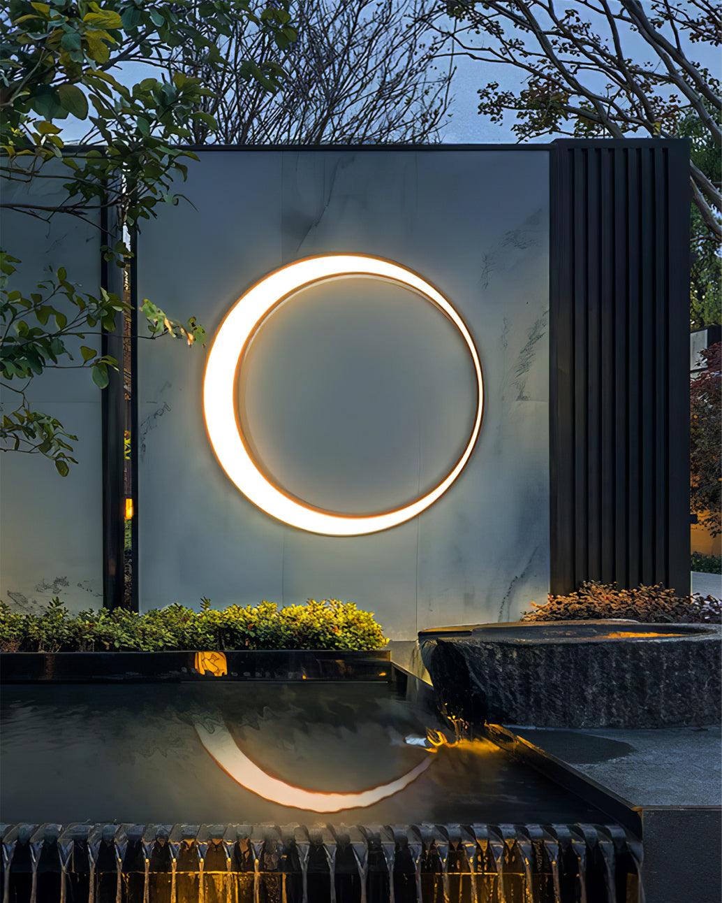 Noreliella ronde LED buitenwandlamp