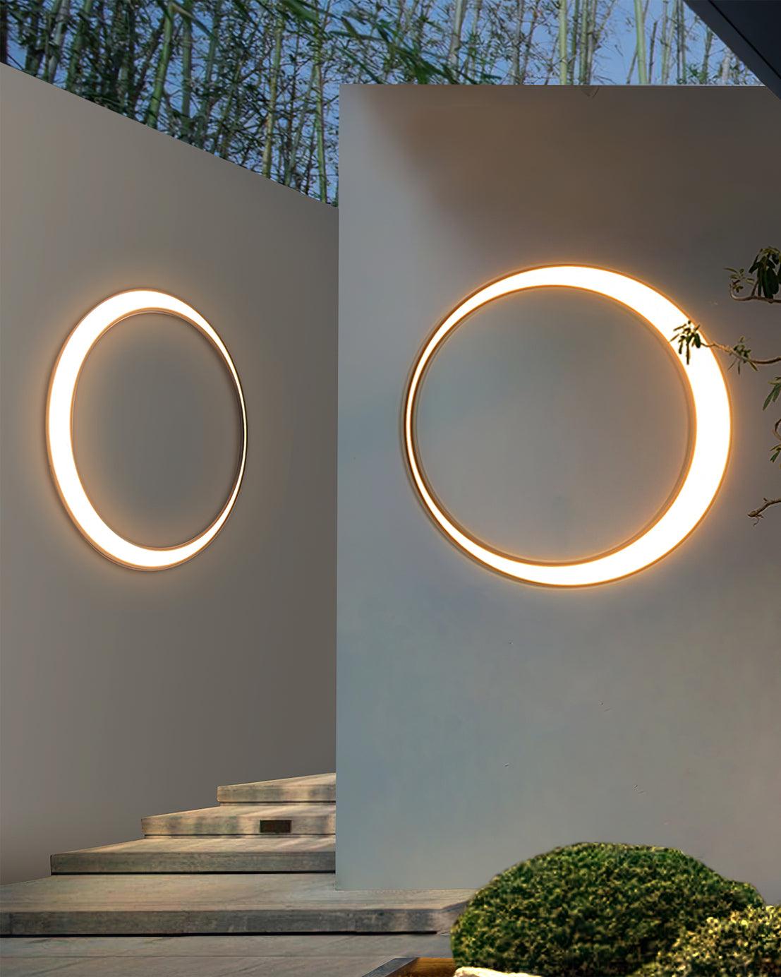 Noreliella ronde LED buitenwandlamp