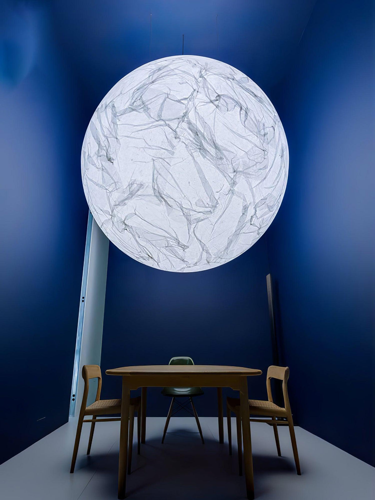Bolvormig Minimalistisch Zijde Hanglamp