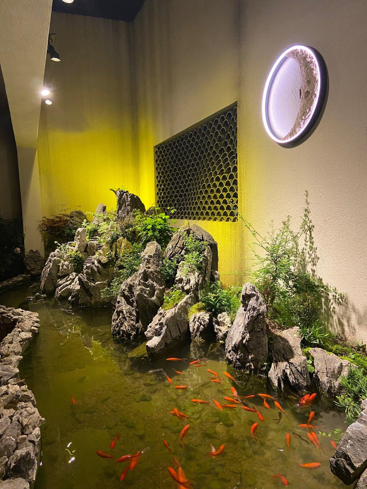 Dua Premium Noordse kunst hars wandlamp