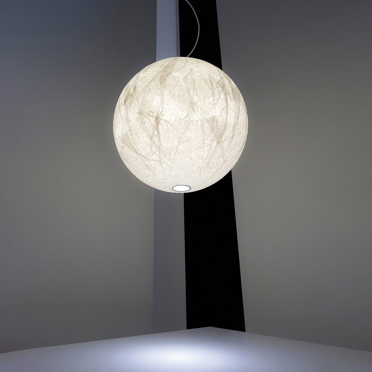 Bolvormig Minimalistisch Zijde Hanglamp