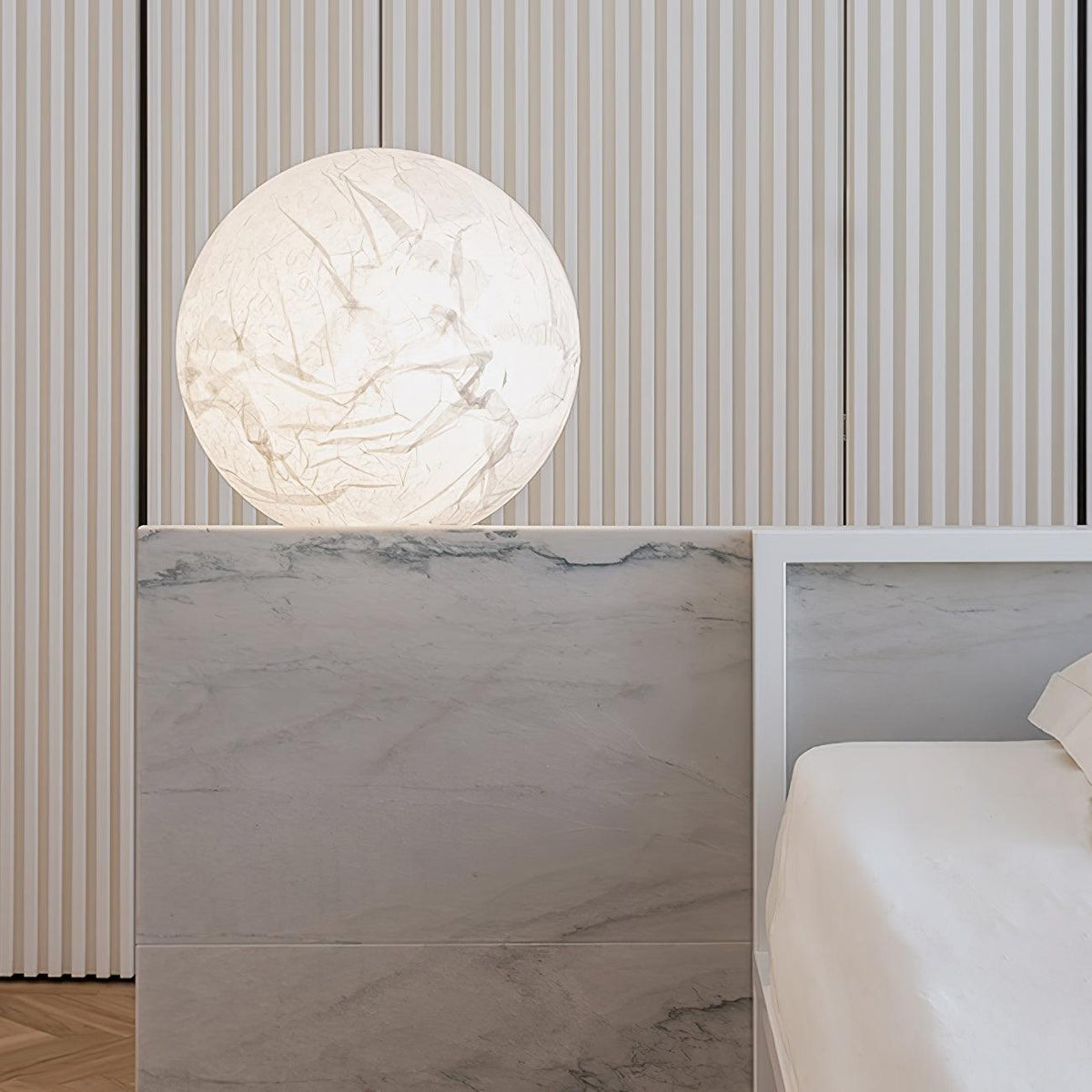 Bolvormig Minimalistisch Zijde Hanglamp