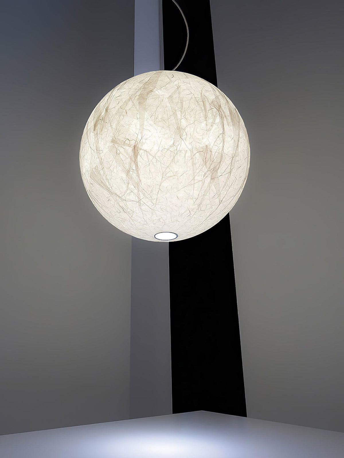 Bolvormig Minimalistisch Zijde Hanglamp