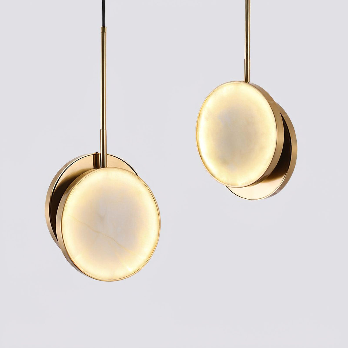 Synoryra Dual Disc albasten hanglamp