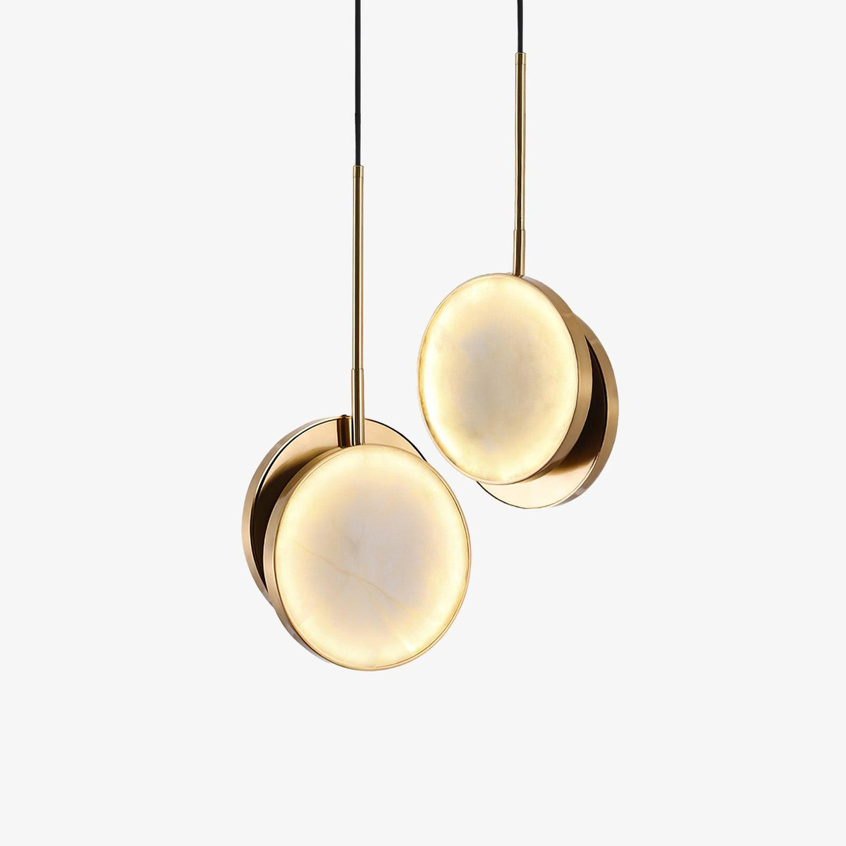 Synoryra Dual Disc albasten hanglamp