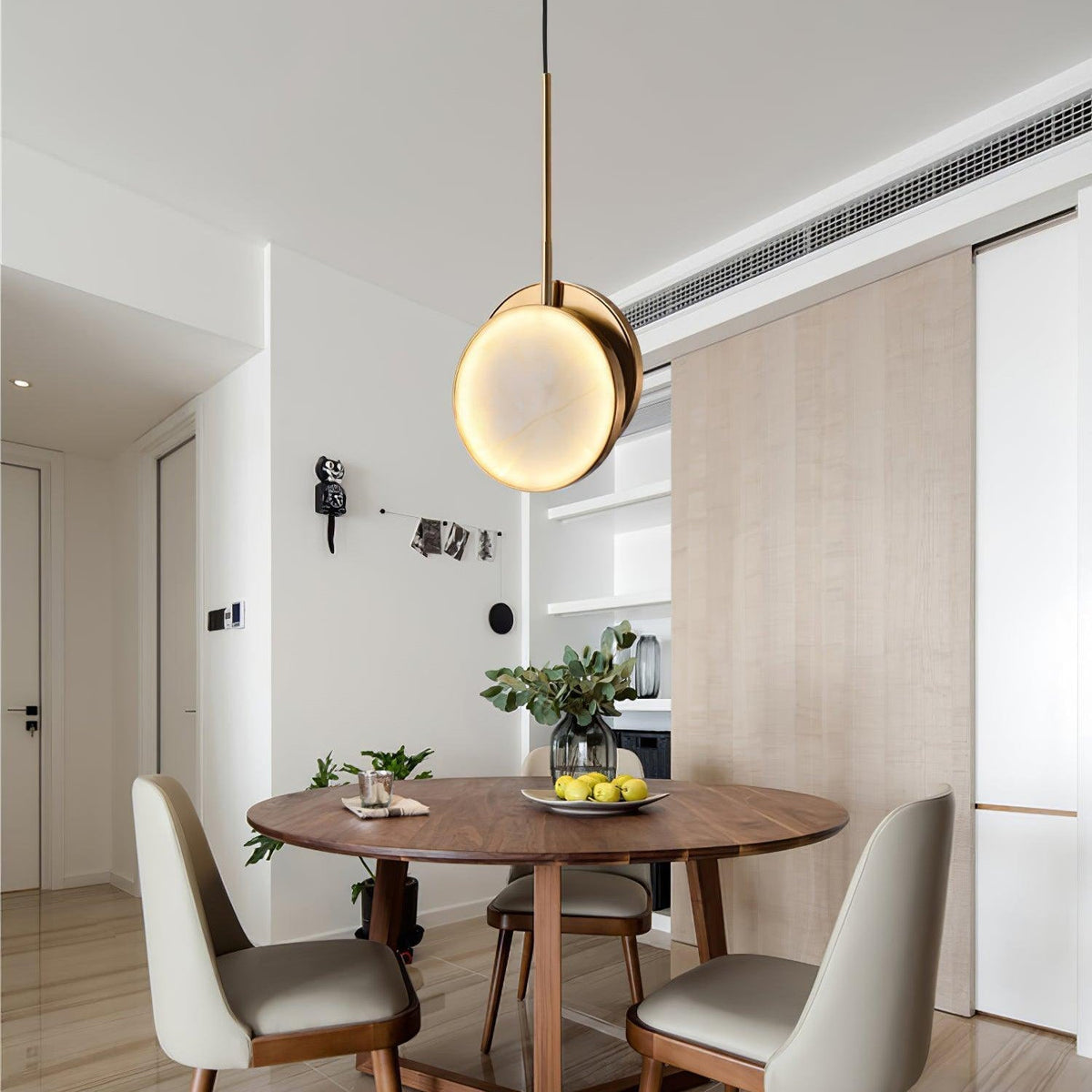 Synoryra Dual Disc albasten hanglamp