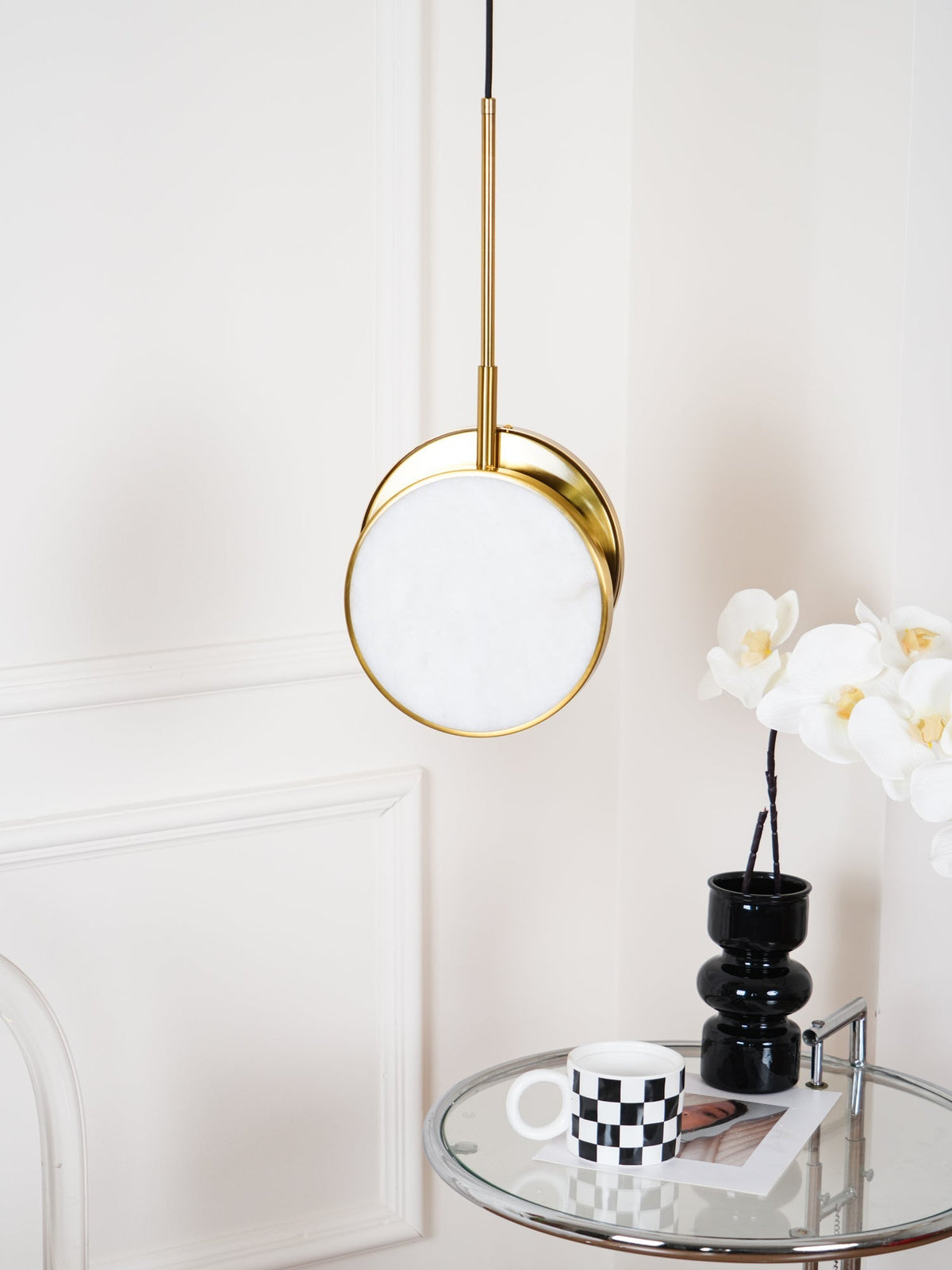 Synoryra Dual Disc albasten hanglamp