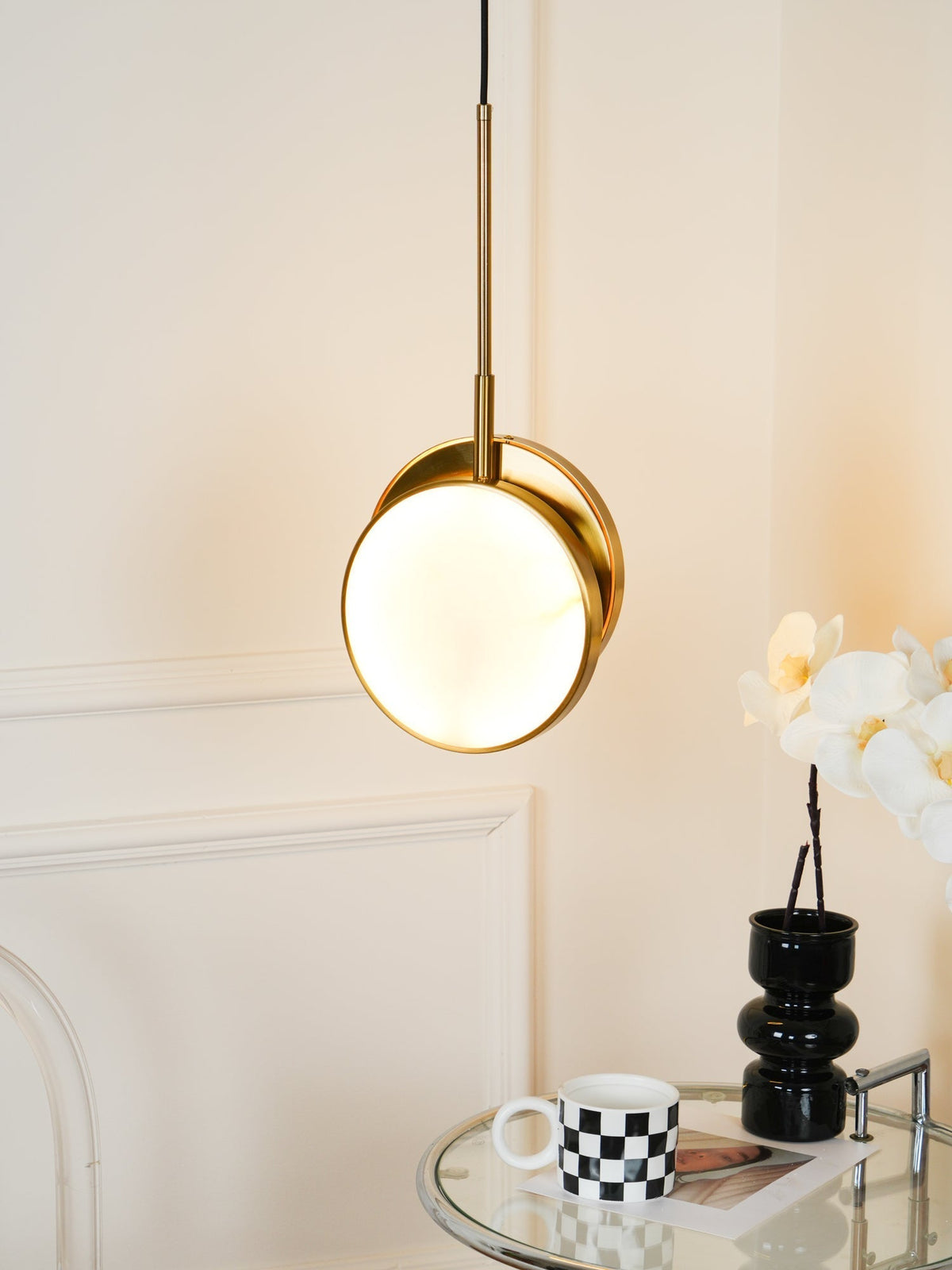 Synoryra Dual Disc albasten hanglamp