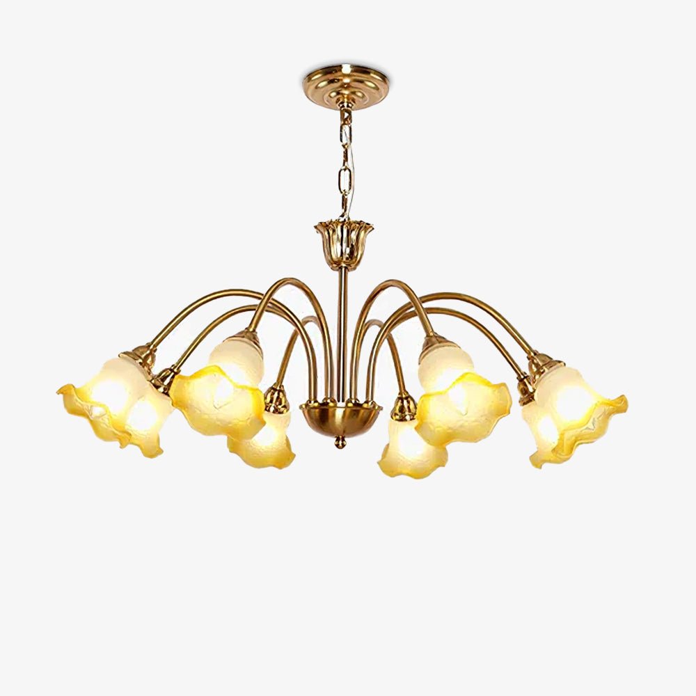 Diane Vintage glas Kroonluchter