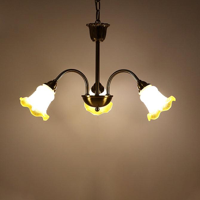 Diane Vintage glas Kroonluchter