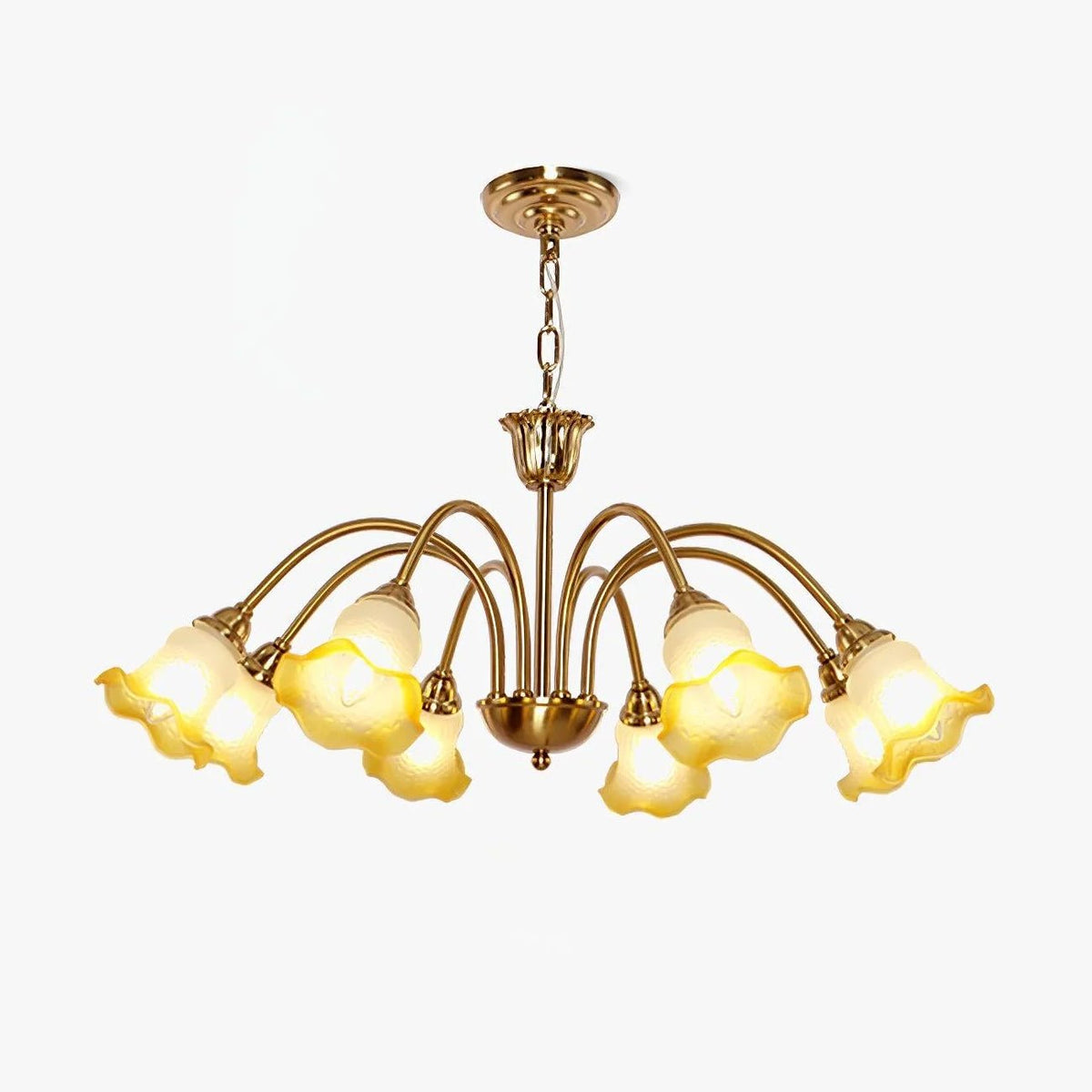 Diane Vintage glas Kroonluchter