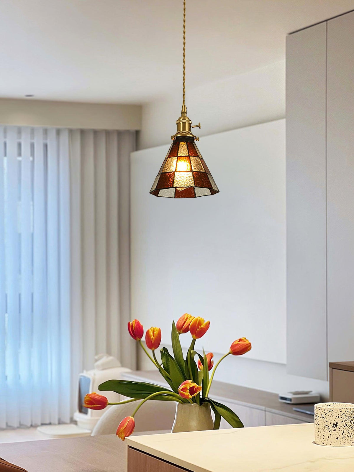 Livel Luxe hanglamp van messing