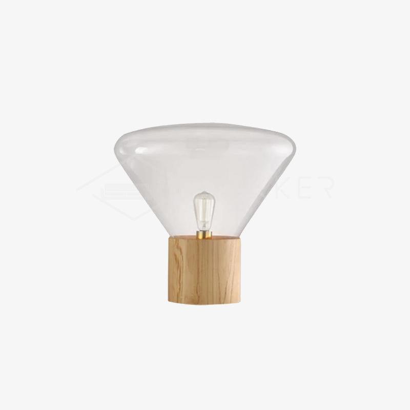 Sylirella Minimalistische houten tafellamp