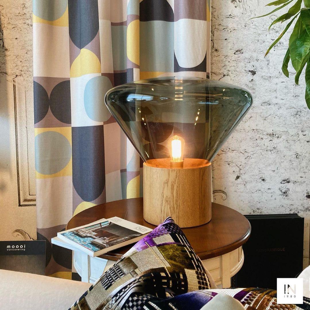 Sylirella Minimalistische houten tafellamp