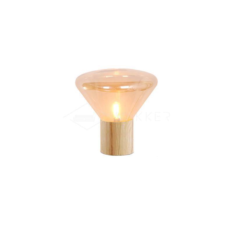 Sylirella Minimalistische houten tafellamp