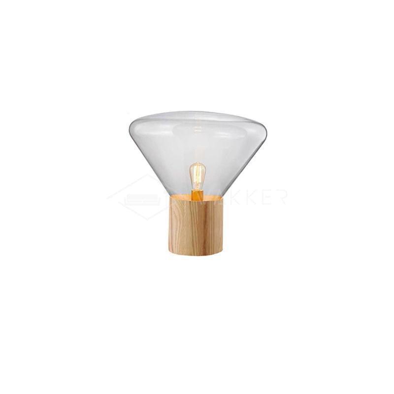 Sylirella Minimalistische houten tafellamp