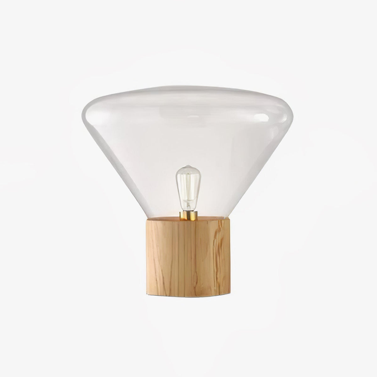 Sylirella Minimalistische houten tafellamp