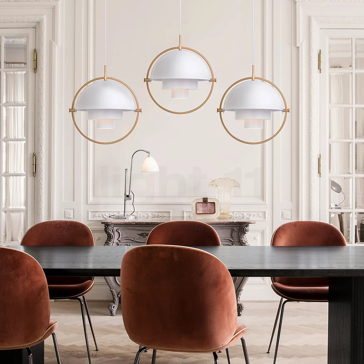 Miruaine hanglamp Deformed Ball Goud