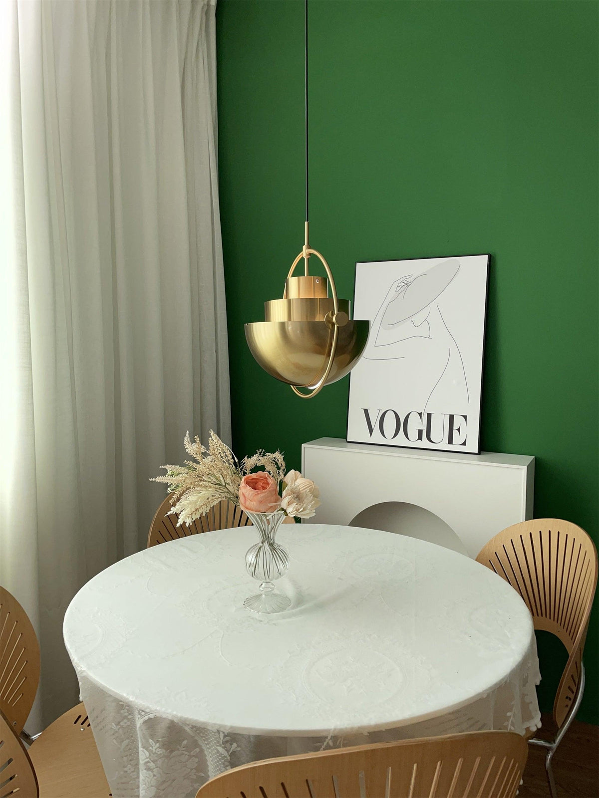 Miruaine hanglamp Deformed Ball Goud