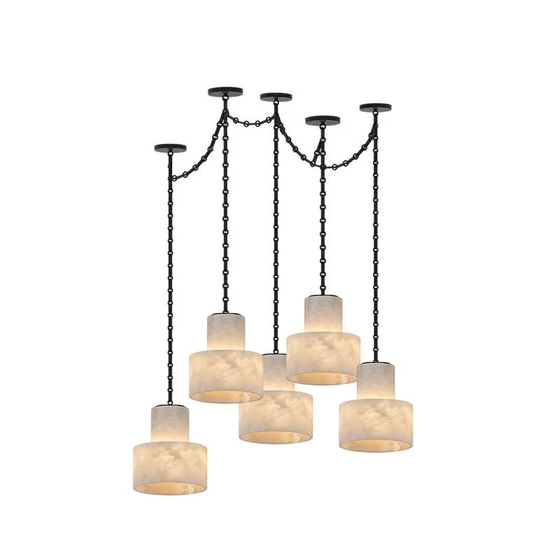 Leocadie Multi-Tier Ketting Drum hanglamp