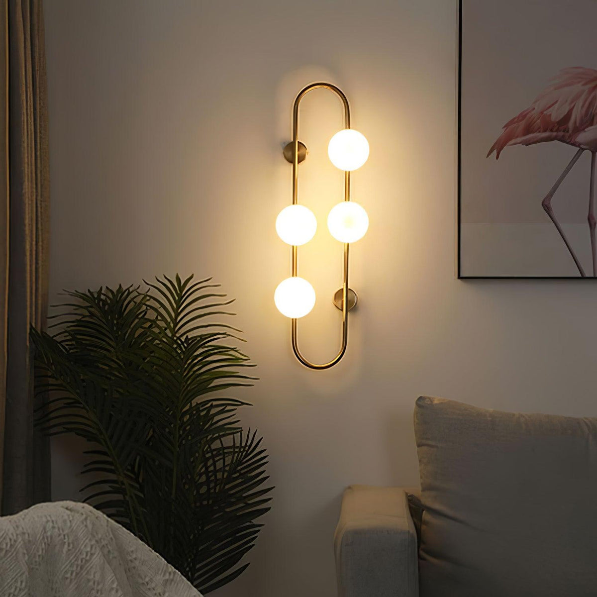 Viraaira Buch wandlamp