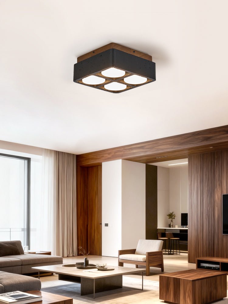 Axel Multi Spot Vierkante plafondlamp