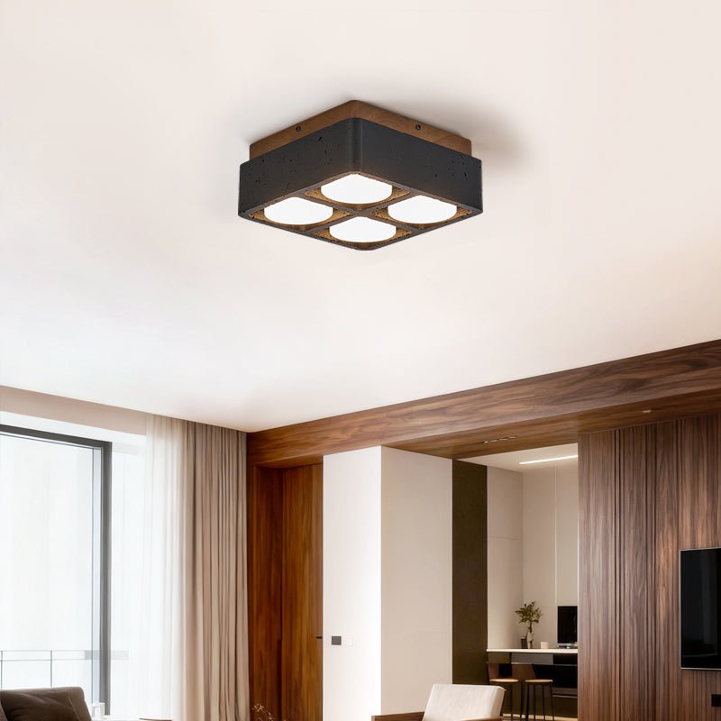Axel Multi Spot Vierkante plafondlamp