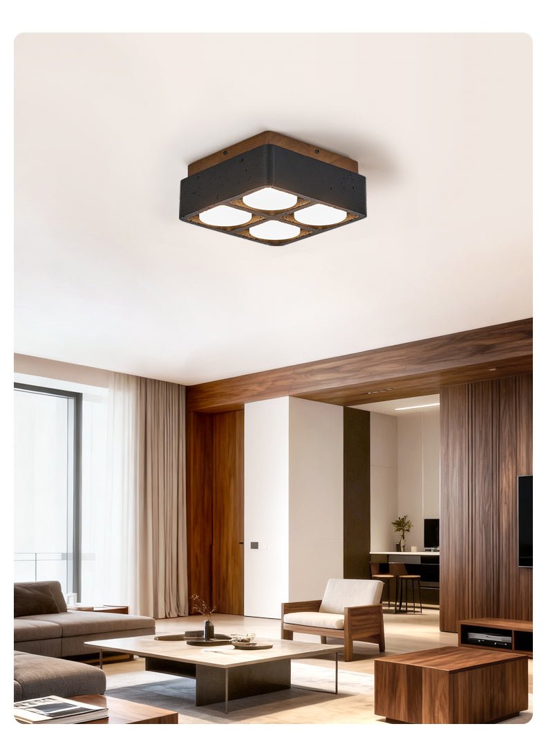 Axel Multi Spot Vierkante plafondlamp