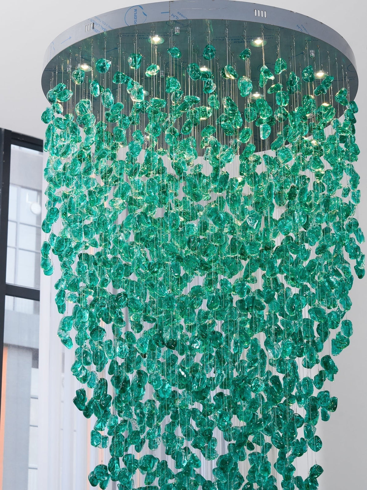 Belora Postmodern luxe Steen Kristal Kroonluchter