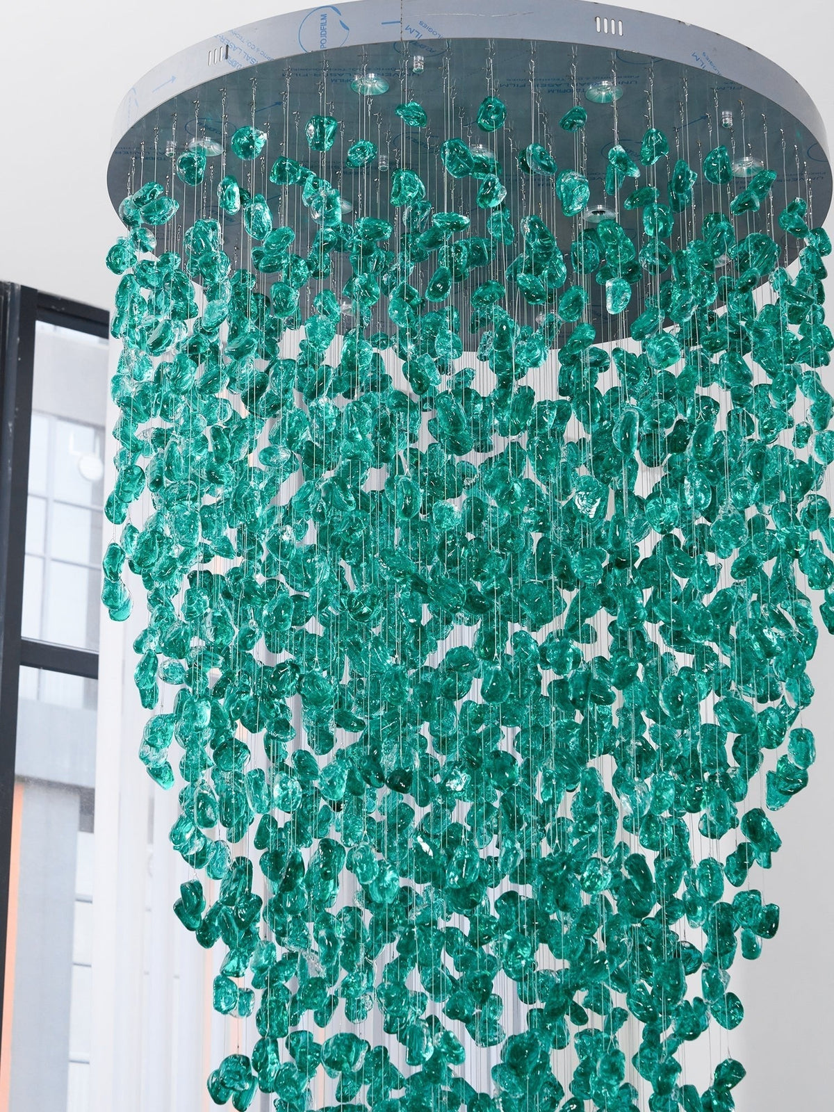 Belora Postmodern luxe Steen Kristal Kroonluchter