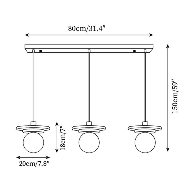 Miler hanglamp