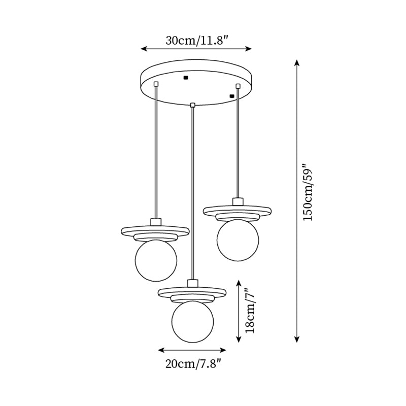 Miler hanglamp