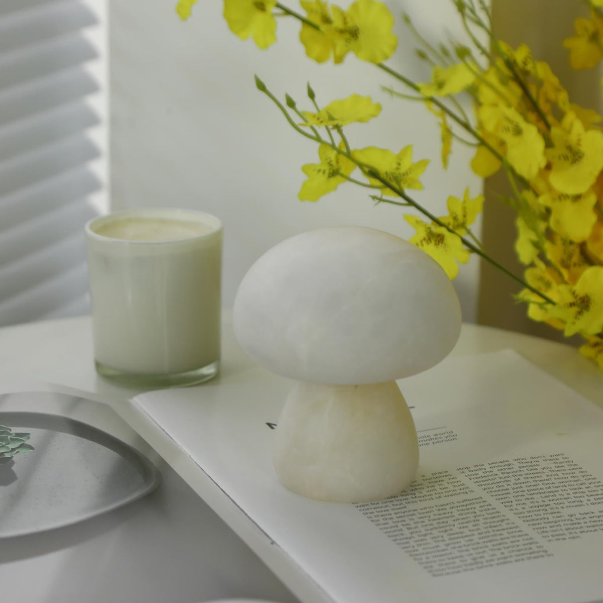 Fungi tafellamp (met ingebouwde batterij)